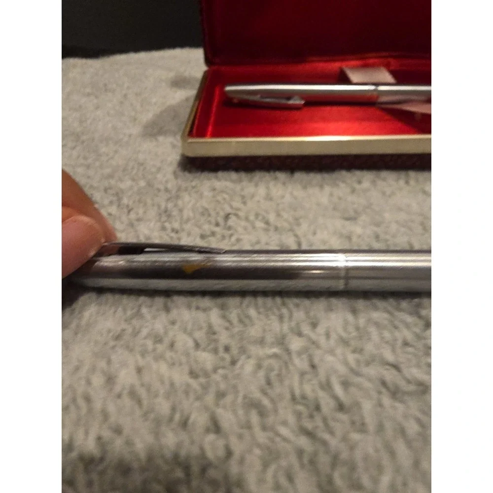 Sheaffer‎ White Dot Vintage Ball Pen And Lead Pencil Set Writing Signing